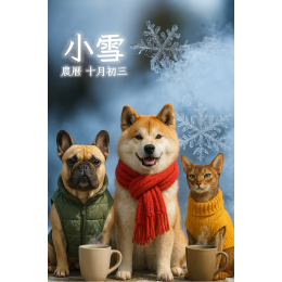 11/21 小雪到!毛孩「預冷模式」啟動,皮膚免疫雙雙升級不卡關! 11/21 小雪到!毛孩「預冷模式」啟動,皮膚免疫雙雙升級不卡關!