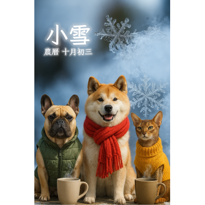 11/21 小雪到!毛孩「預冷模式」啟動,皮膚免疫雙雙升級不卡關! 11/21 小雪到!毛孩「預冷模式」啟動,皮膚免疫雙雙升級不卡關!