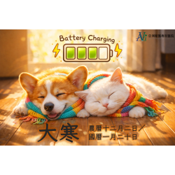 1/20 寒流來襲，毛皮大衣也擋不住？犬貓皮膚與中獸醫雙專科教您「大寒」頂級養生術