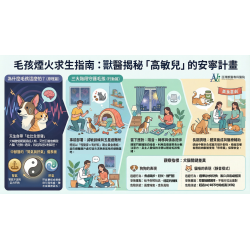 2/10 犬貓怕煙火，不是公主病！獸醫揭密：耳朵太好、神經太誠實的「高敏兒」求生指南
